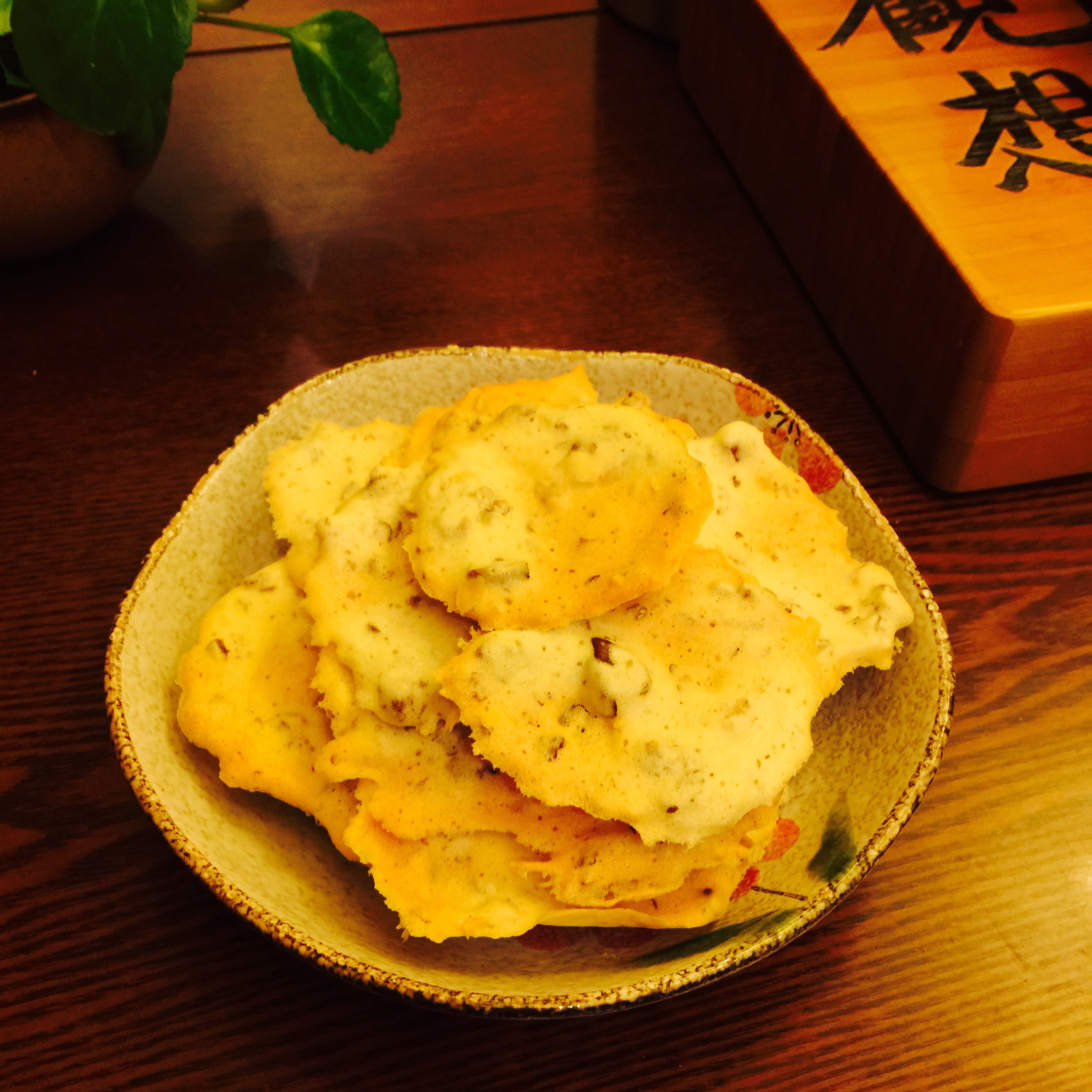 剩余蛋清好去处——杏仁薄饼