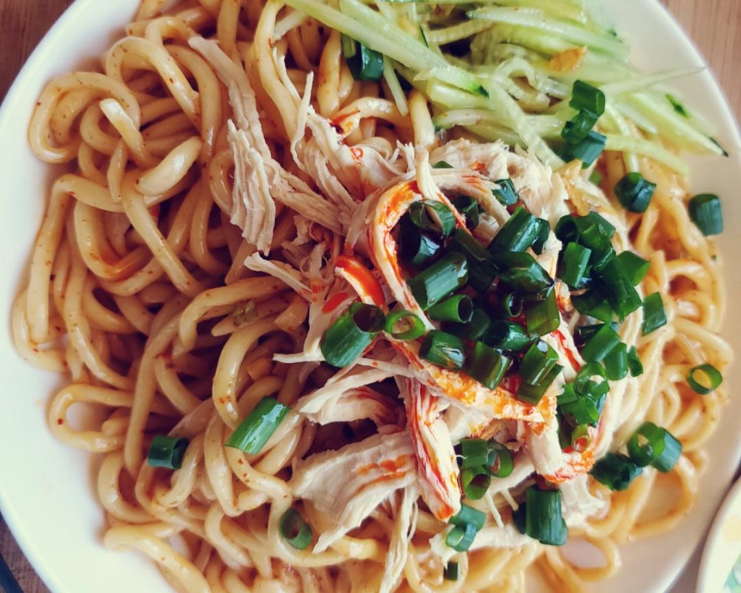 思路清晰的鸡丝凉面(附带思维导图)的做法