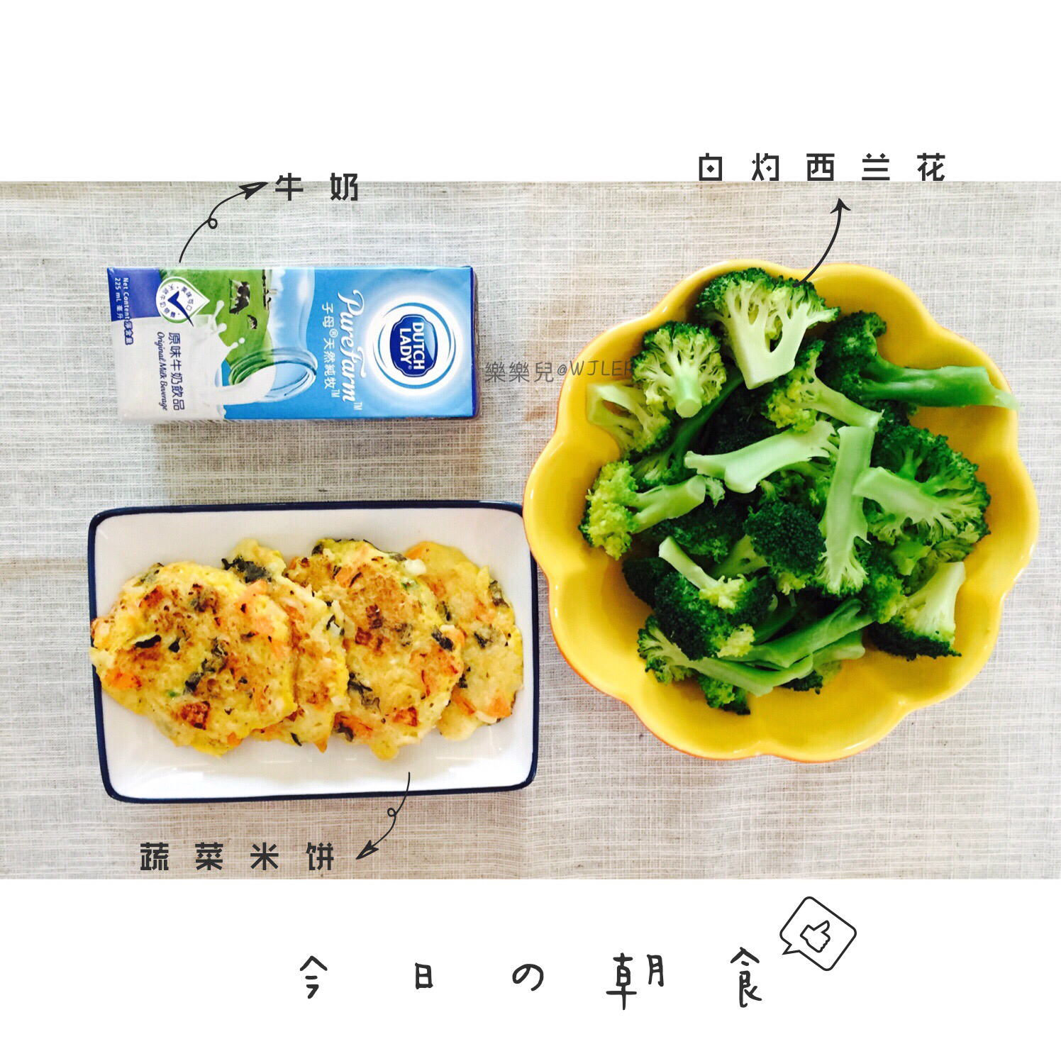 早餐，你好。