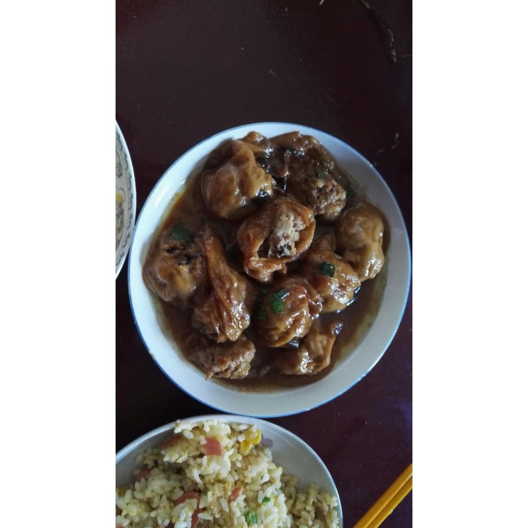 油面筋酿肉