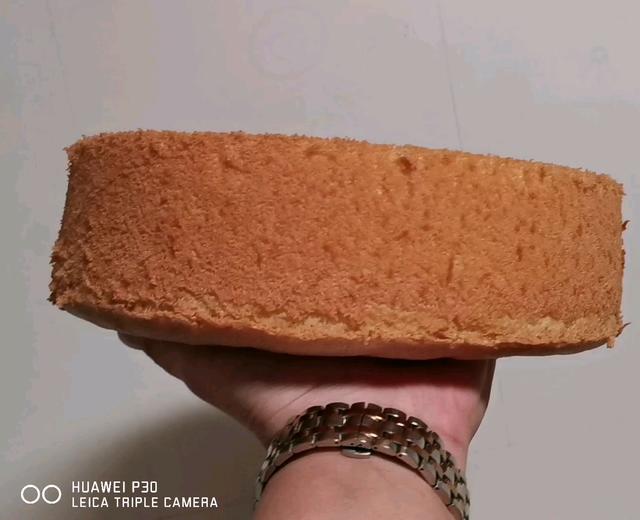 十寸戚风蛋糕的做法
