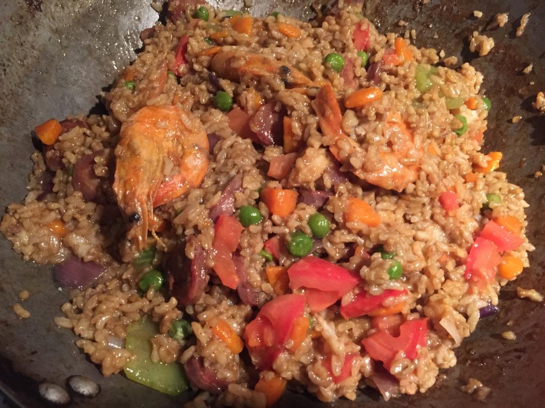 正宗paella 西班牙海鲜饭