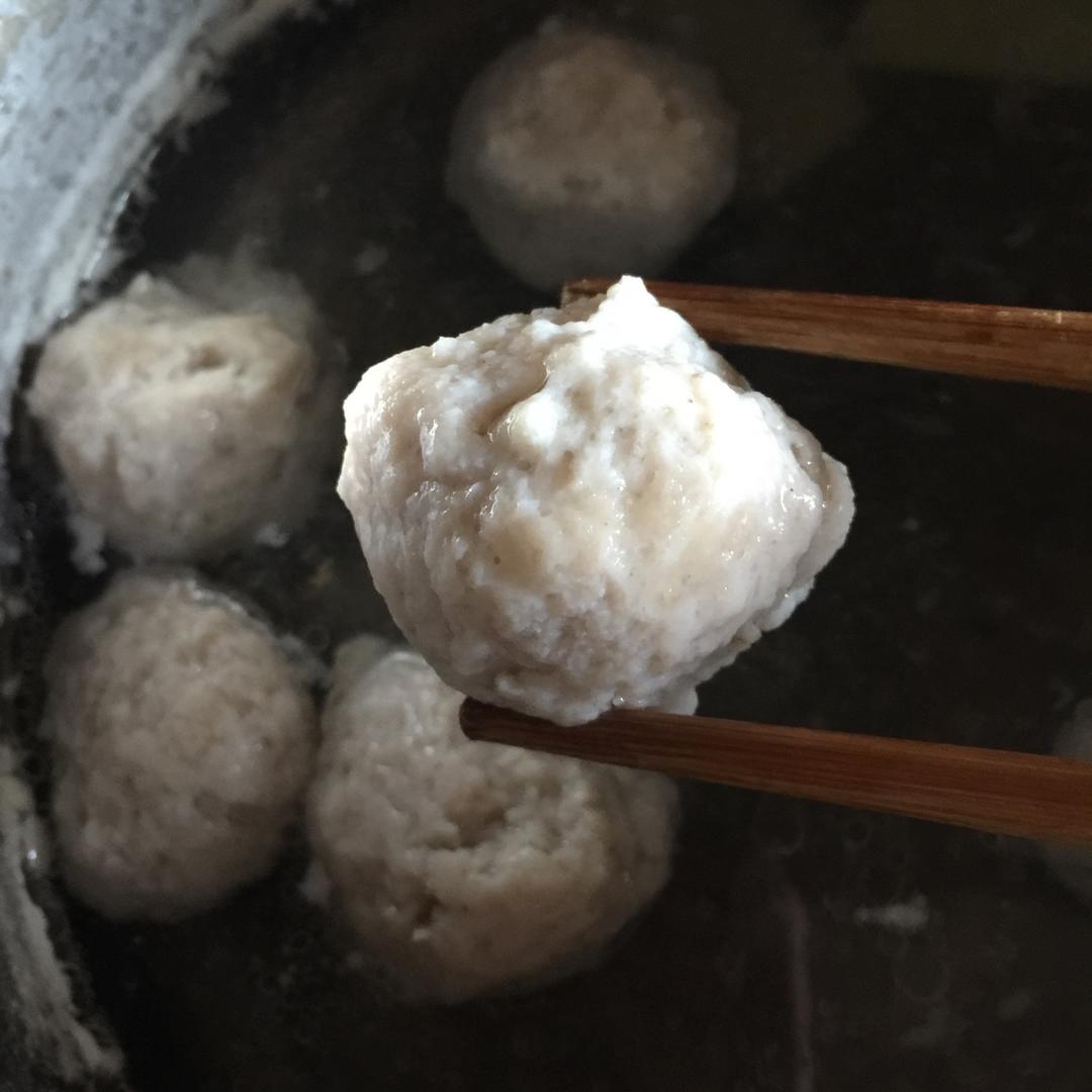 自制滑嫩鱼丸