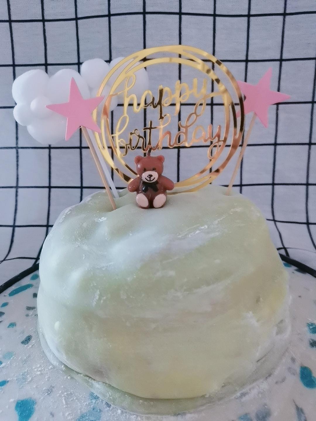 腹黑白胖子——奥利奥雪媚娘