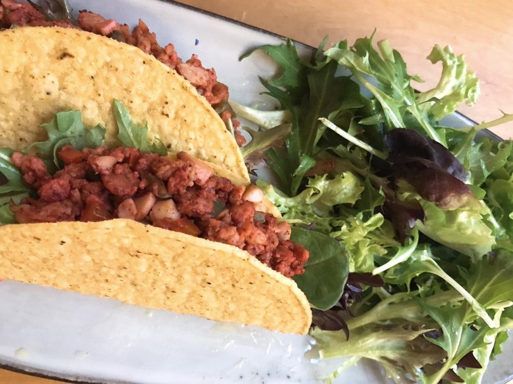 辣肉薄餅Taco•素