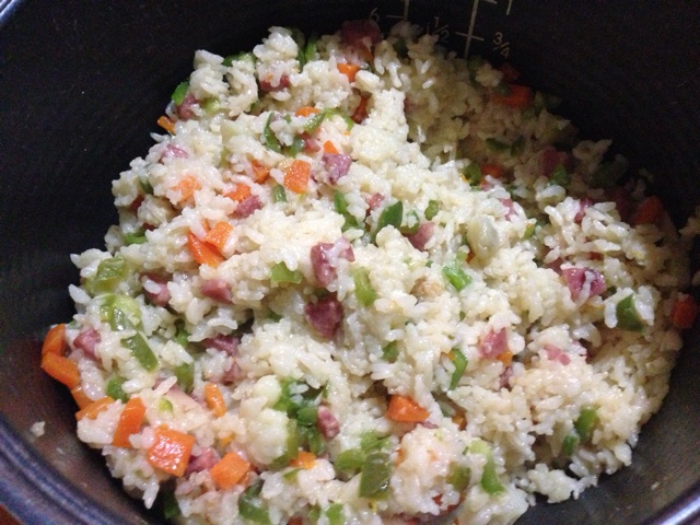 土豆焖饭（电饭锅版）