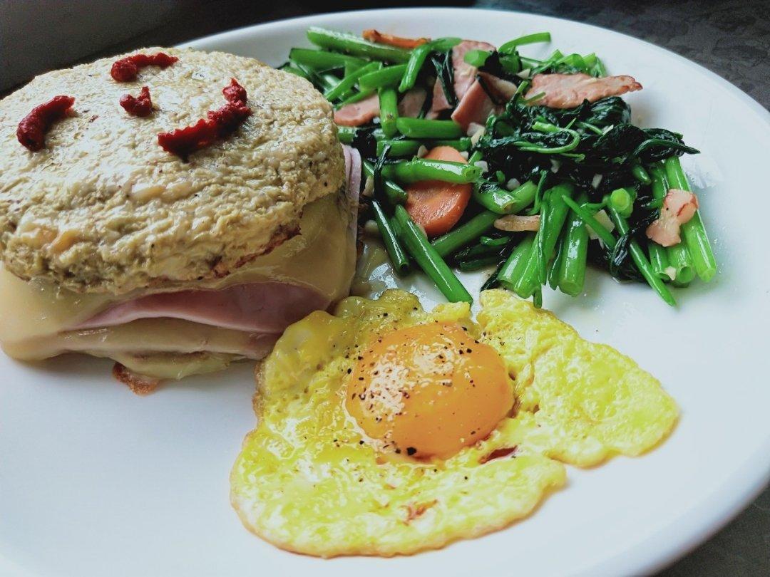 【生酮低碳】菜花汉堡坯