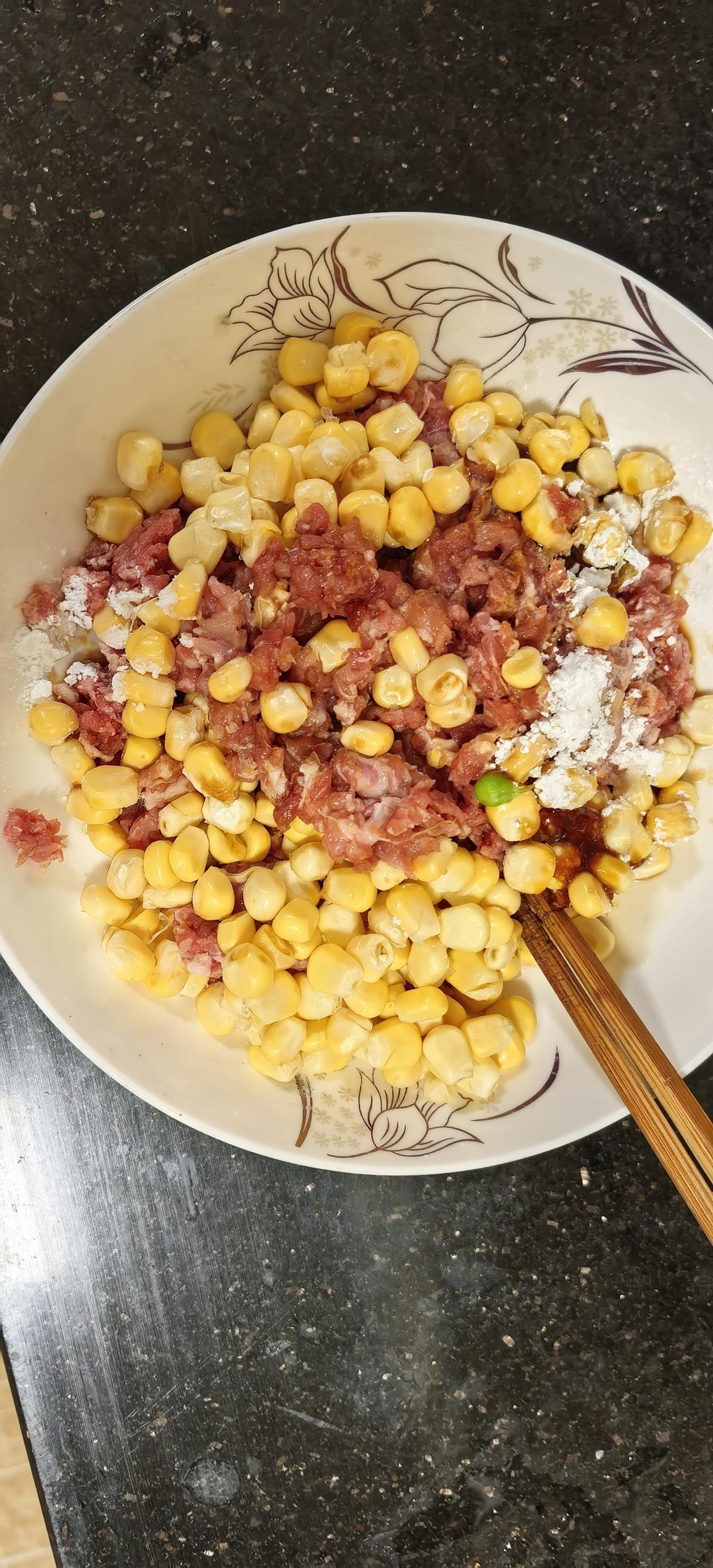 孩子爱吃的蒸肉饼
