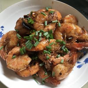 家常油爆开背虾🍤的做法 步骤5