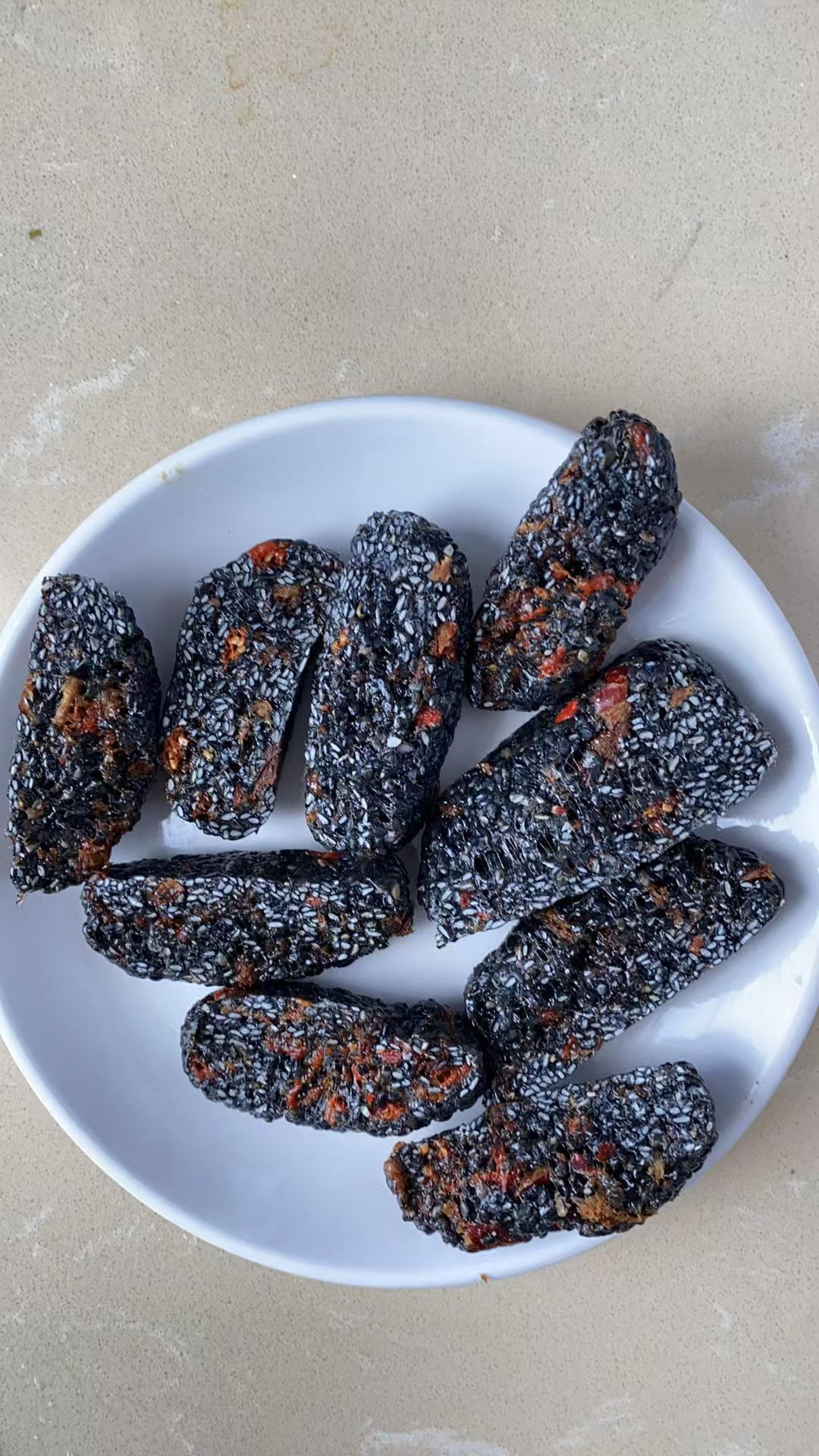 芝麻花生糖（老味道低糖款，步骤详细）