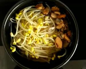有菜，有汤，清淡爽口【韩式豆芽汤饭】的做法 步骤10