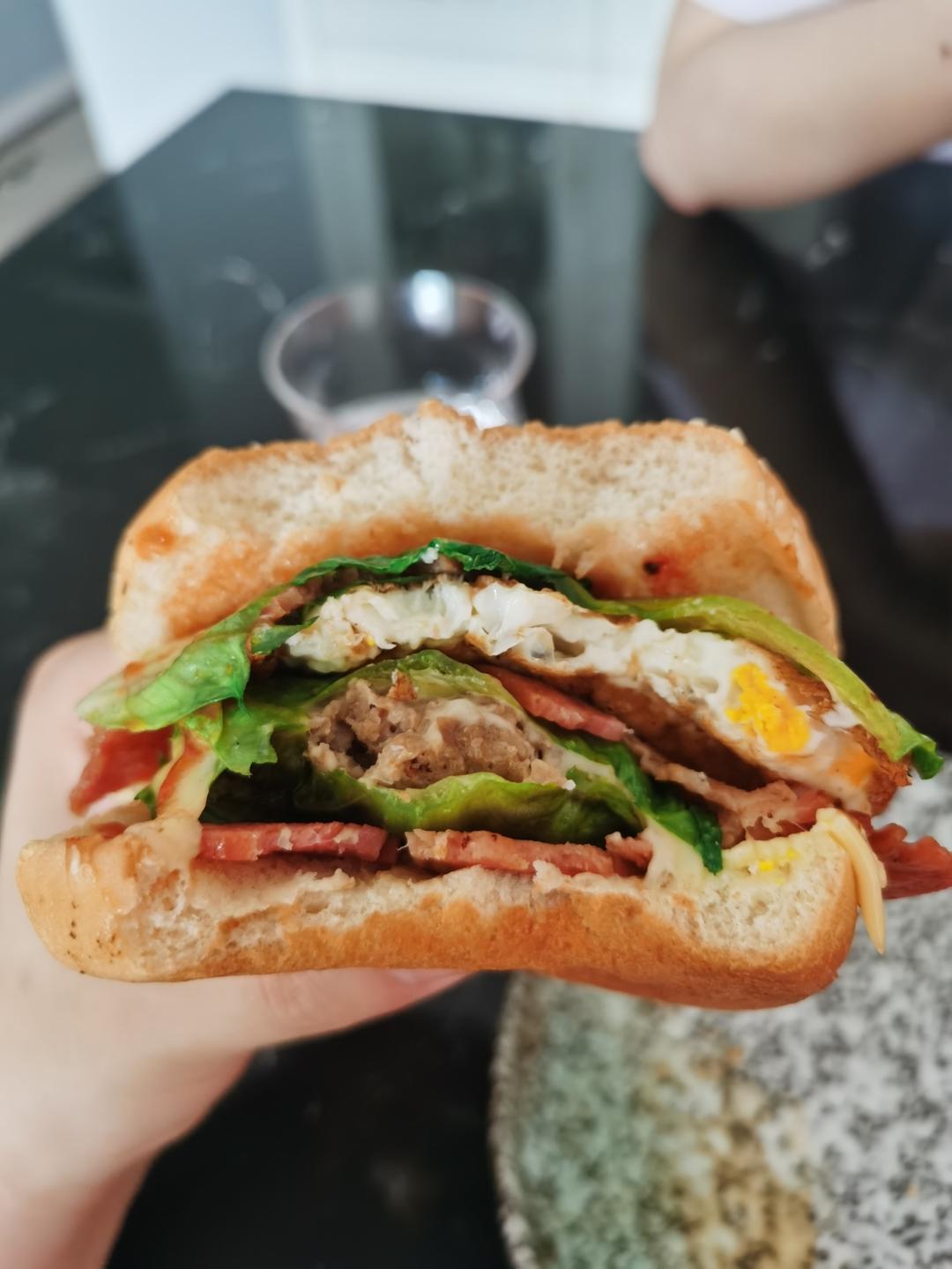 超详细汉堡牛肉饼｜附自制汉堡搭配#Healthymeals#减脂必撸16