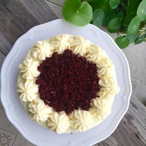6寸红丝绒蛋糕（美国传统配方）的做法 步骤8
