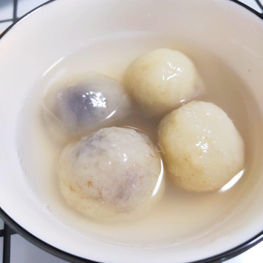 圆圆满满-红豆沙紫薯汤圆