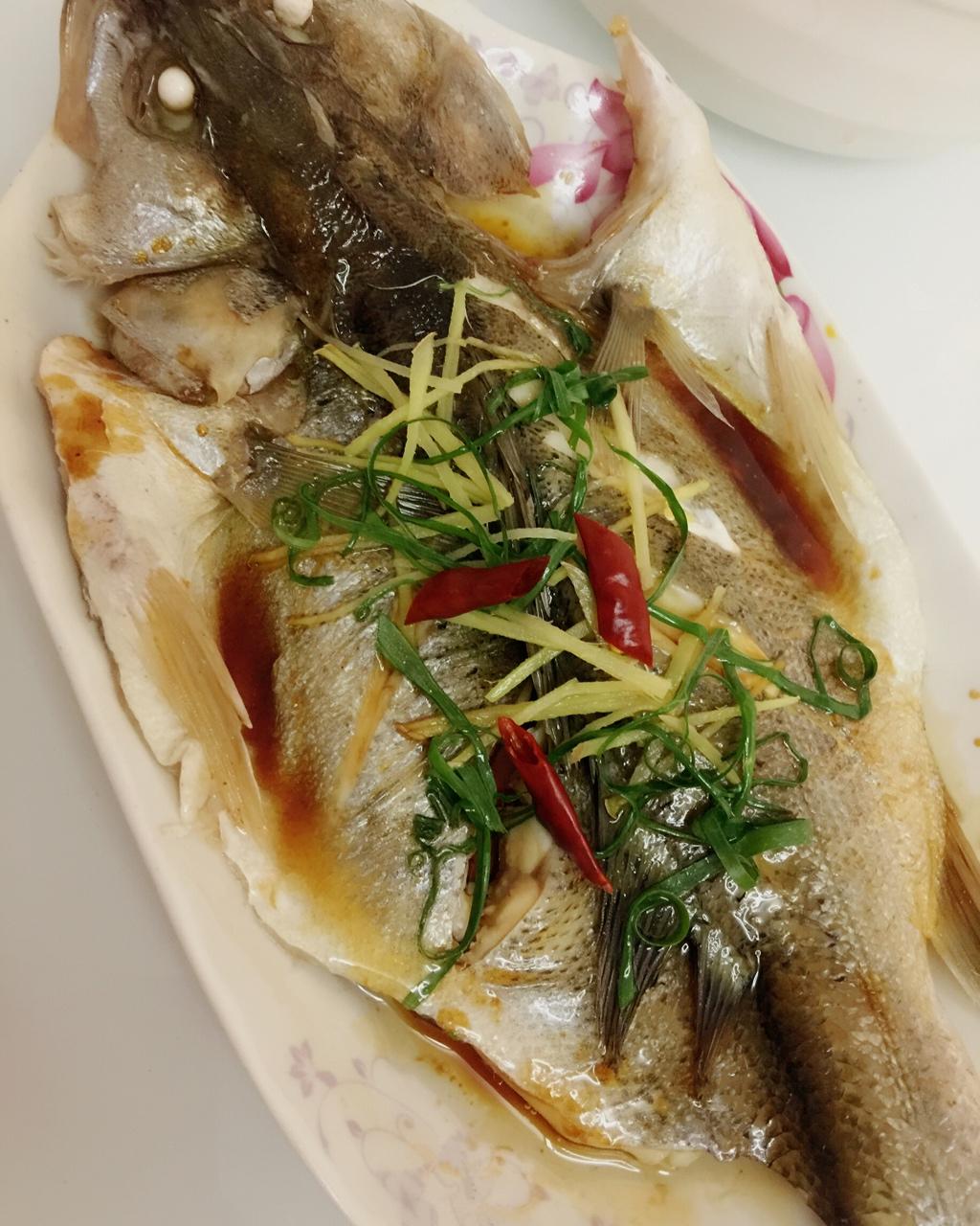 浮生若茶0814做的超入味清蒸鱼～清蒸鲈鱼桂花鱼(家常独创)