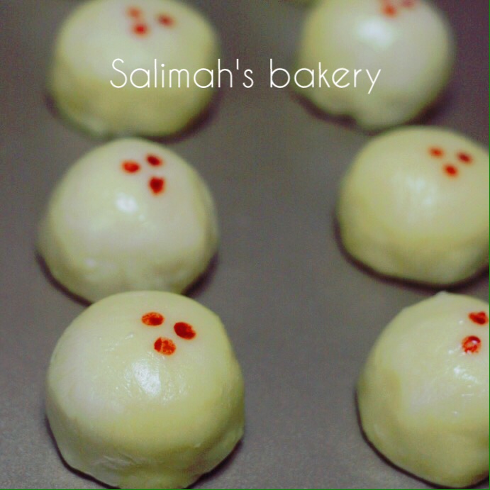 油酥不侧漏系列——仿马得利奶黄酥（两种形态）