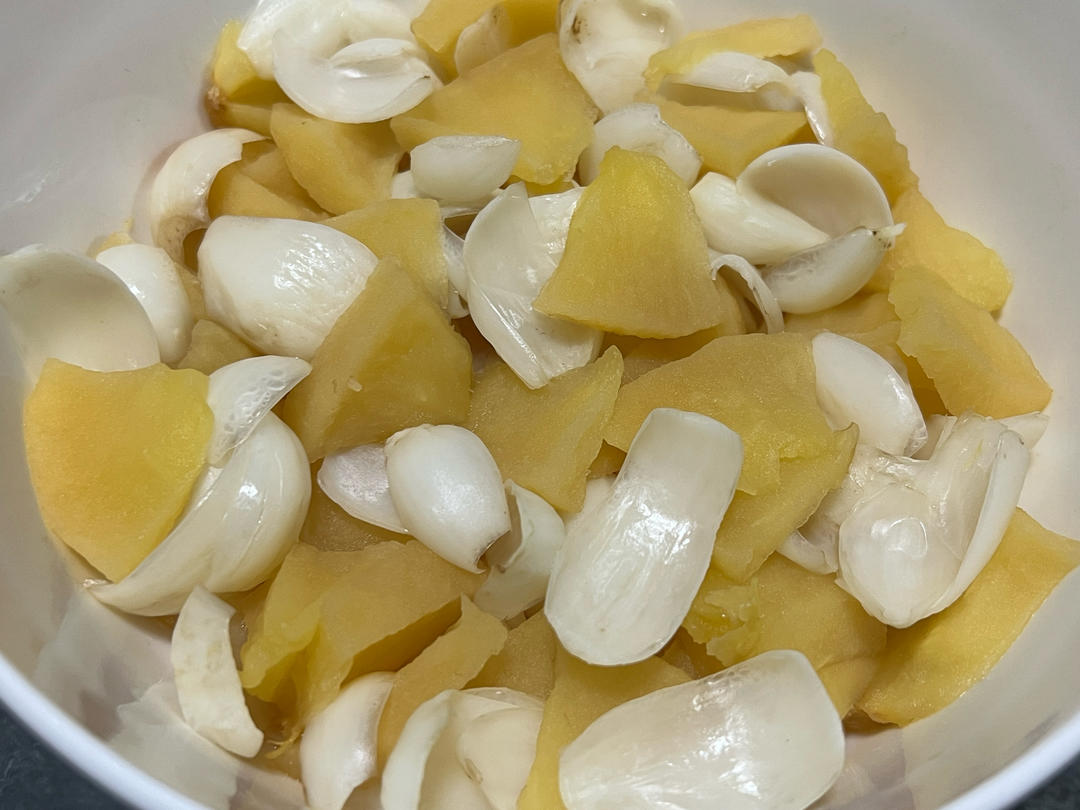 苹果百合蒸的做法