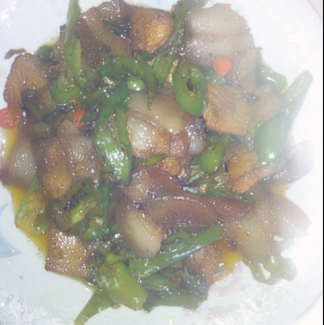 青椒回锅肉