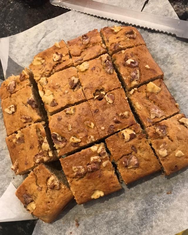 香蕉核桃蛋糕（低油少糖健康版）