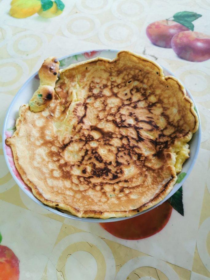 快速早餐鸡蛋葱花饼
