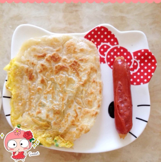 飞饼版鸡蛋灌饼