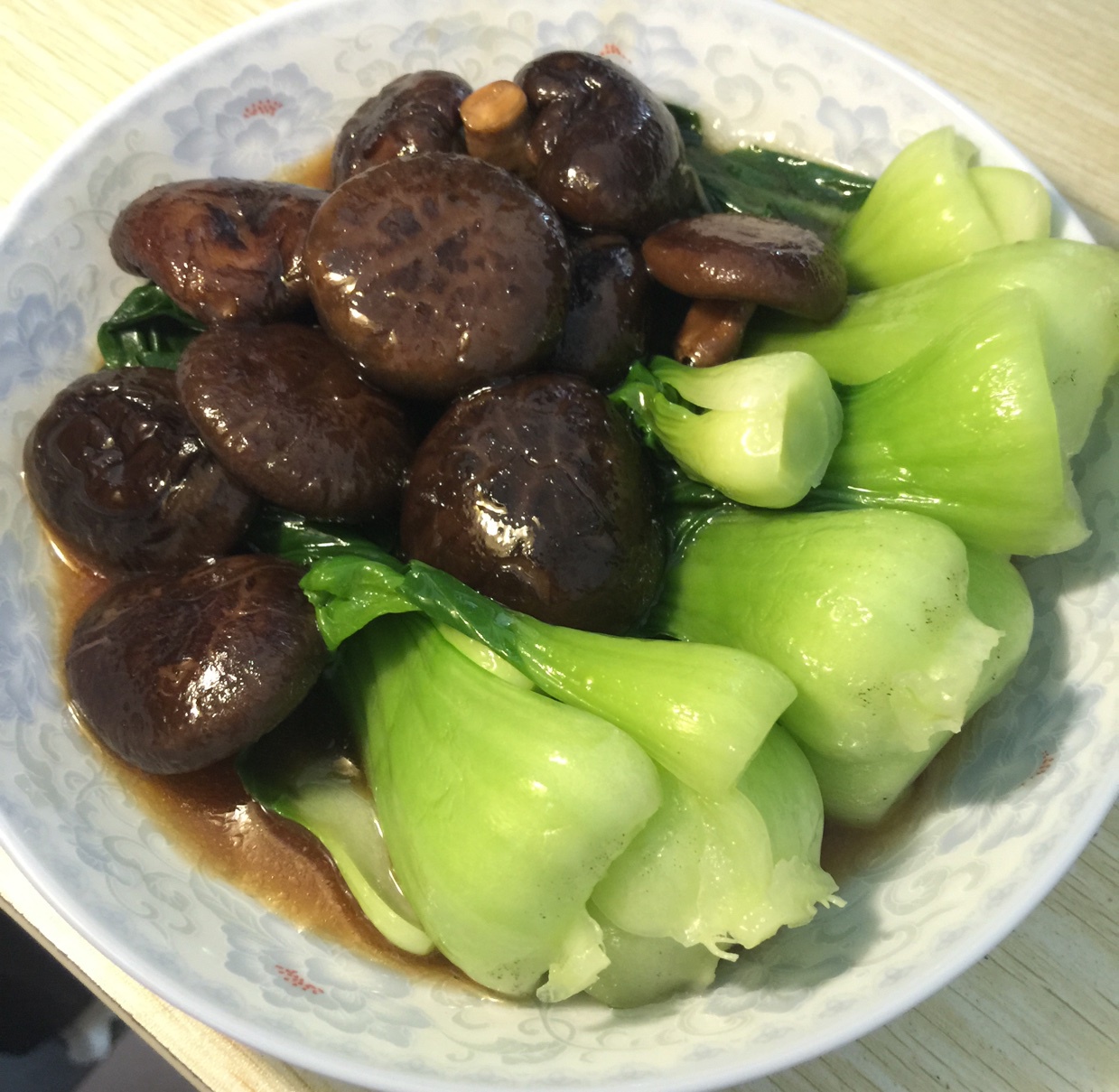 香菇菜心