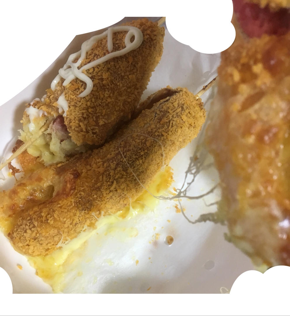 空气炸锅-芝士热狗棒