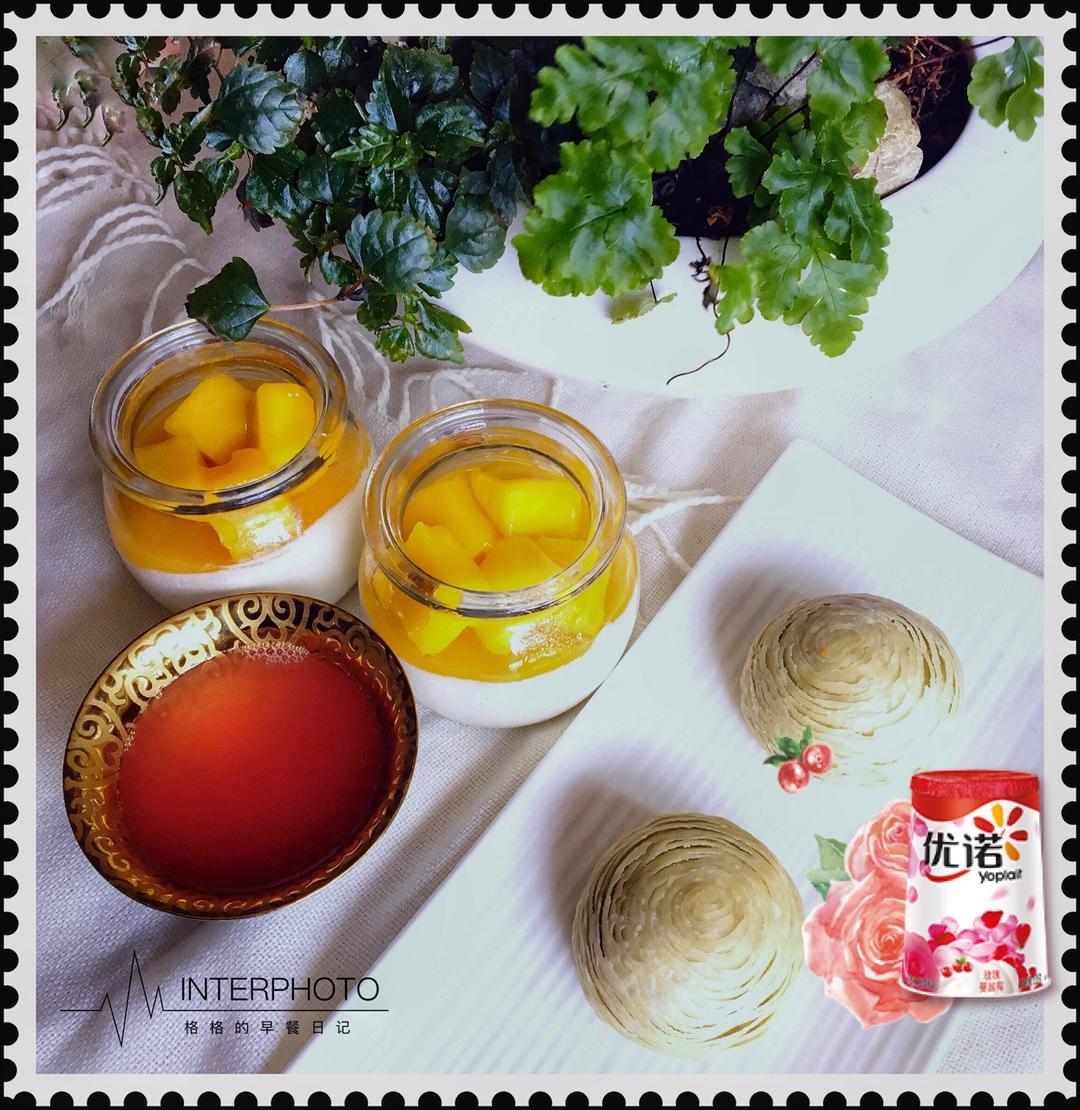 芒果酸奶慕斯