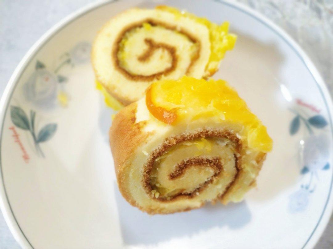 橙香蛋糕卷