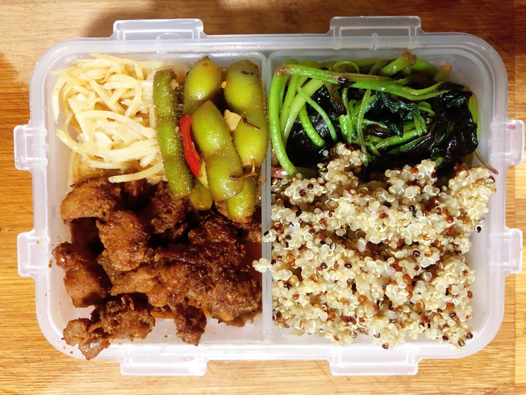 快手减肥盒饭派对