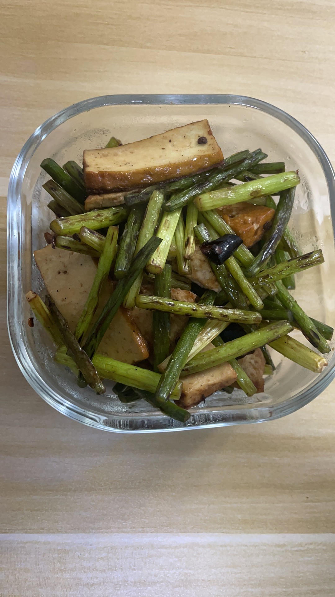 香干捺蒜薹
