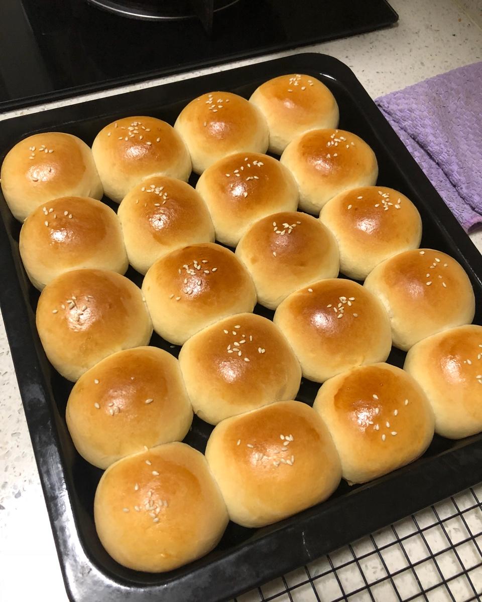 一次性发酵鲜奶油小面包
