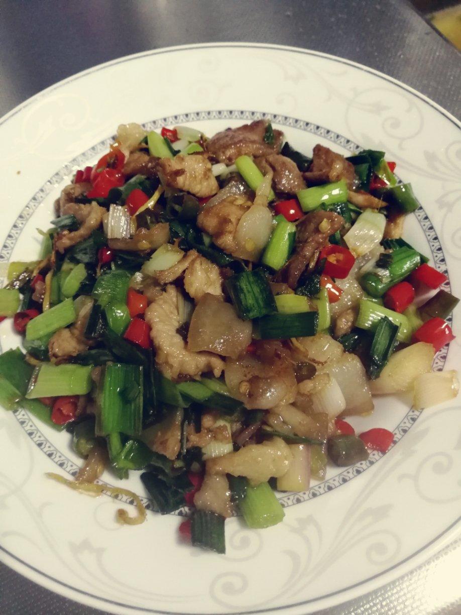 宣威小炒肉（蒜苗炒肉）