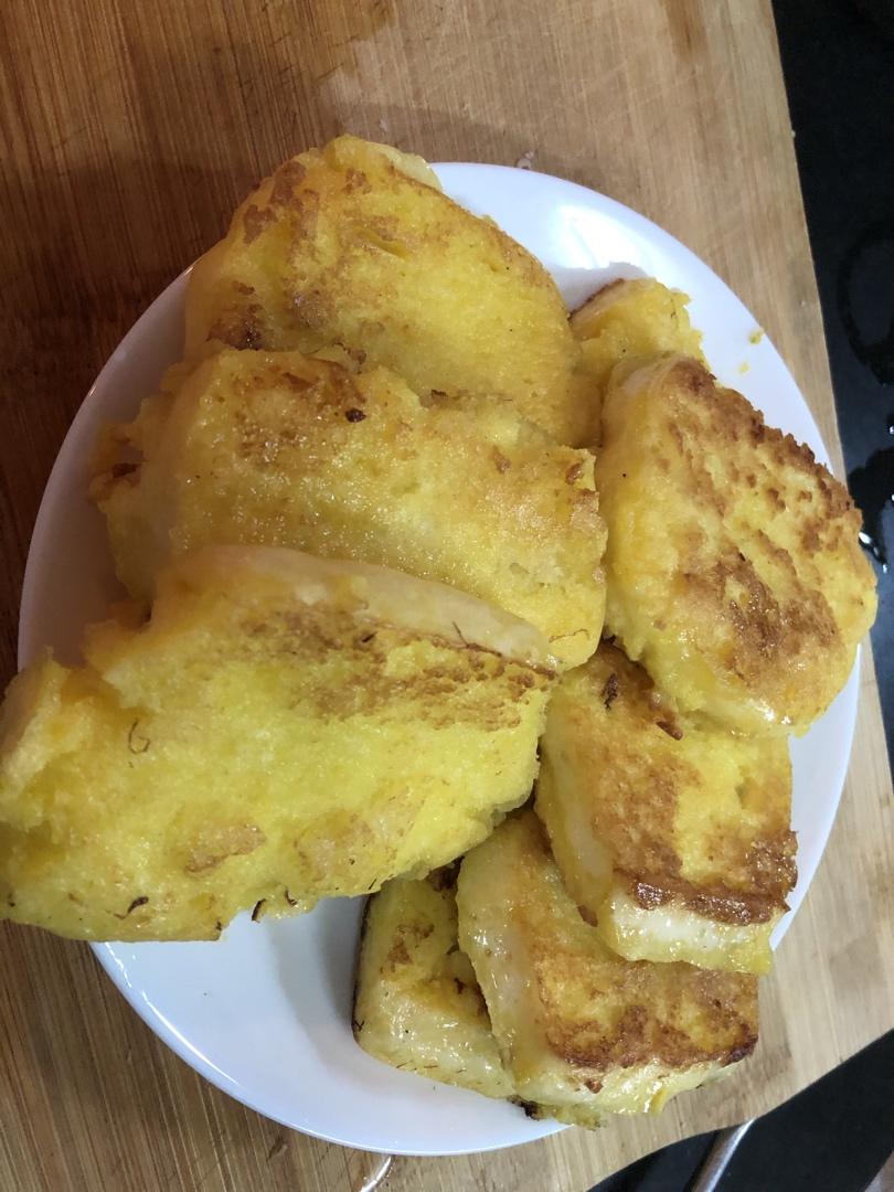 快手早餐-黄金馒头片