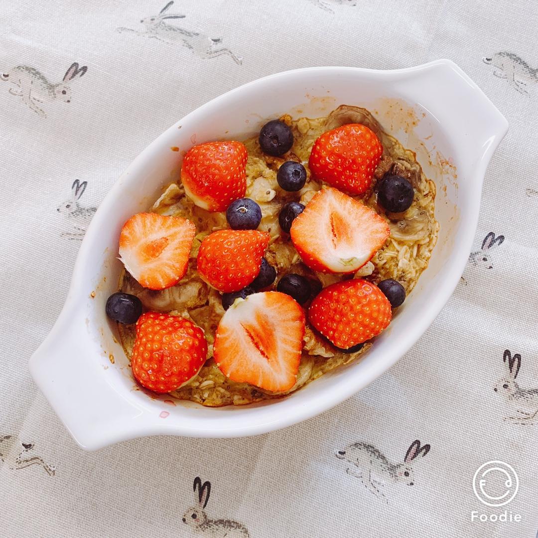 Baked Oatmeal Breakfast 早餐烤燕麦