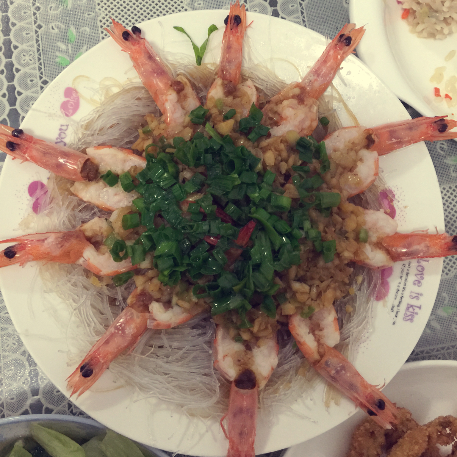 蒜蓉粉丝蒸虾