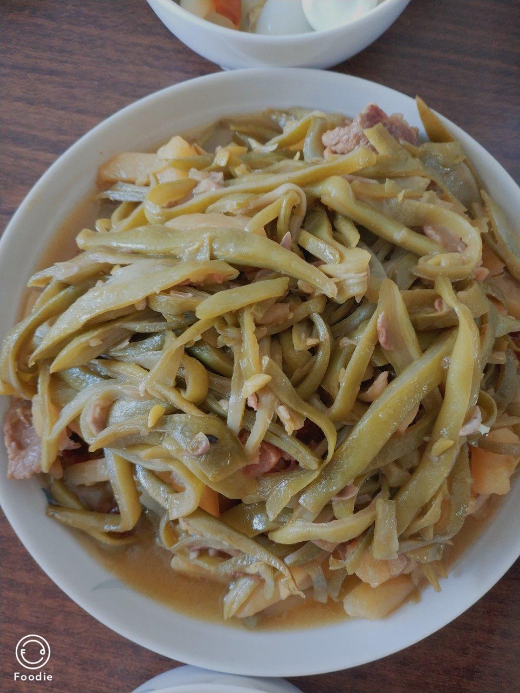 豆角丝炒肉