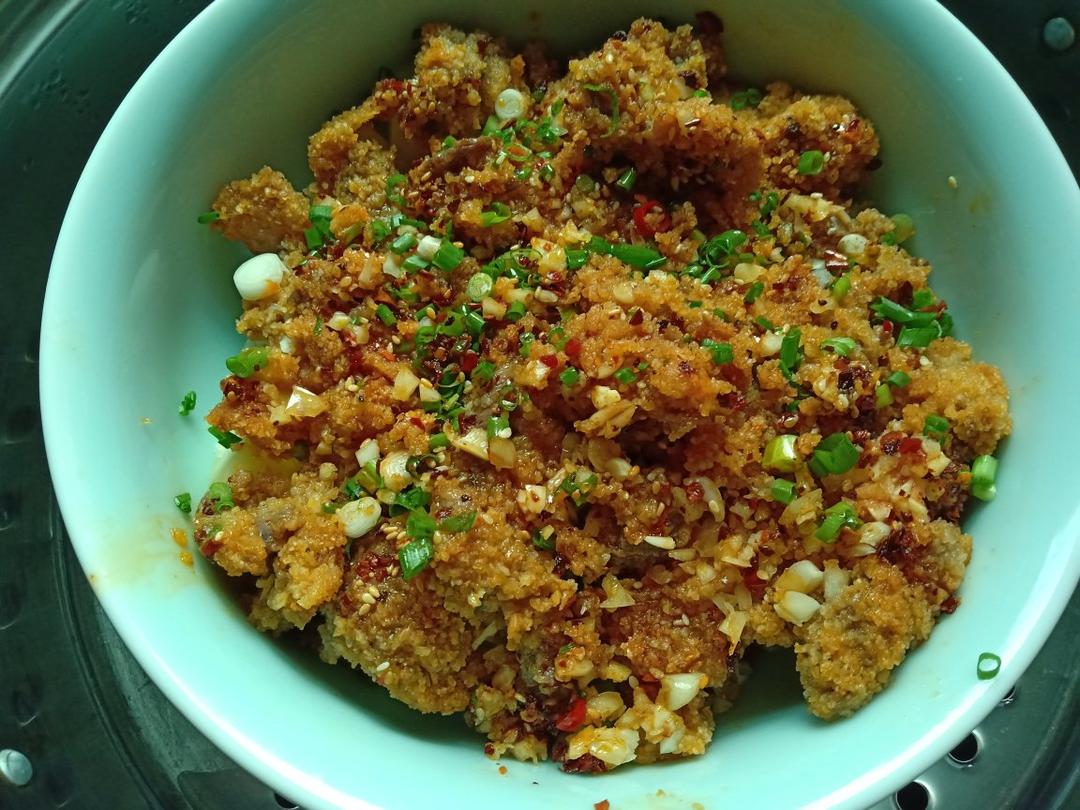 传统小笼粉蒸牛肉（粉蒸肉）