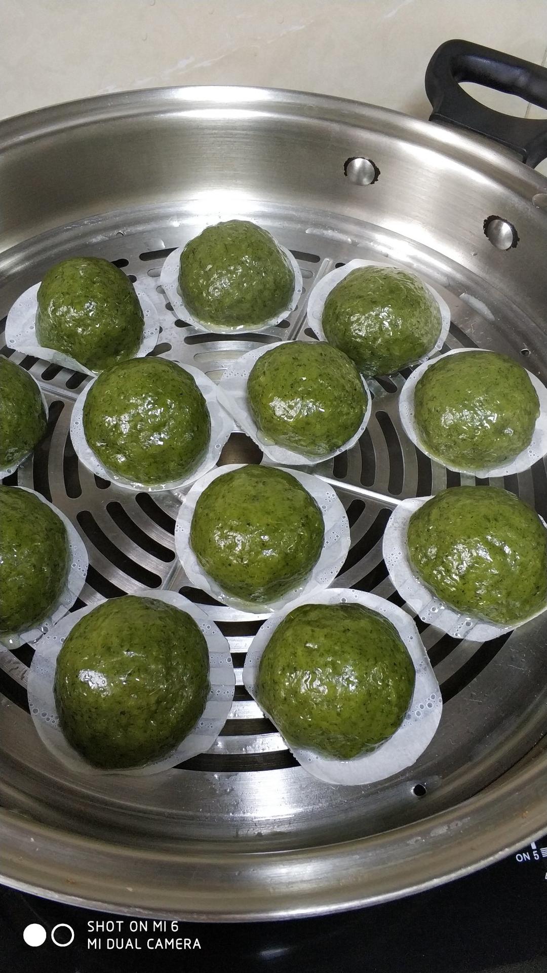 《Tinrry+》咸蛋黄肉松青团+红豆沙青团