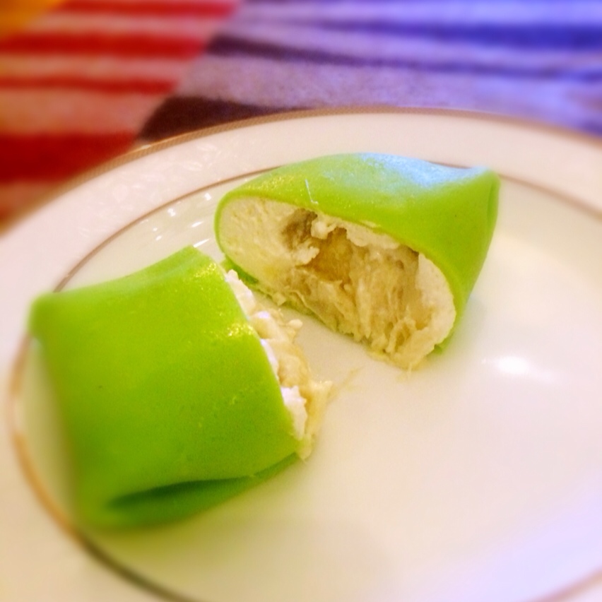 桃子z59i做的榴莲班戟