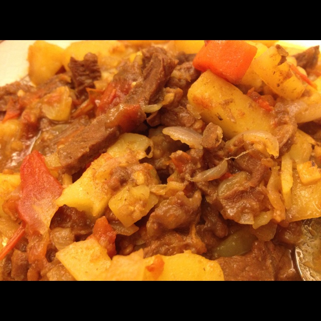 番茄蘑菇炖牛肉