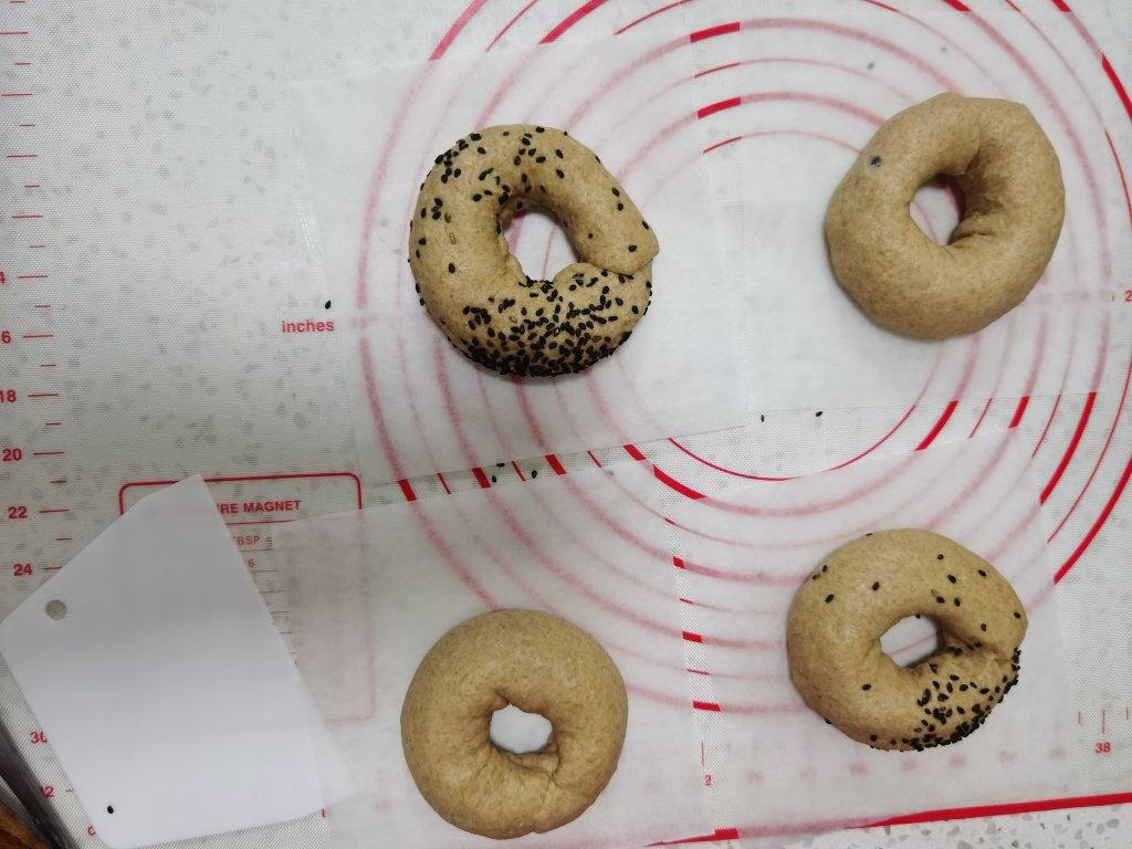 100%全麦贝果 基础纯全麦贝果