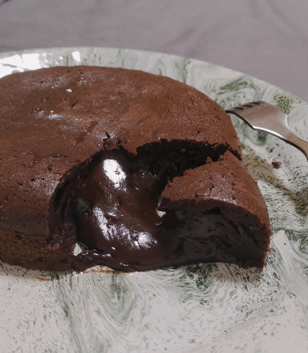 法国正统简单易上手的           熔岩巧克力蛋糕