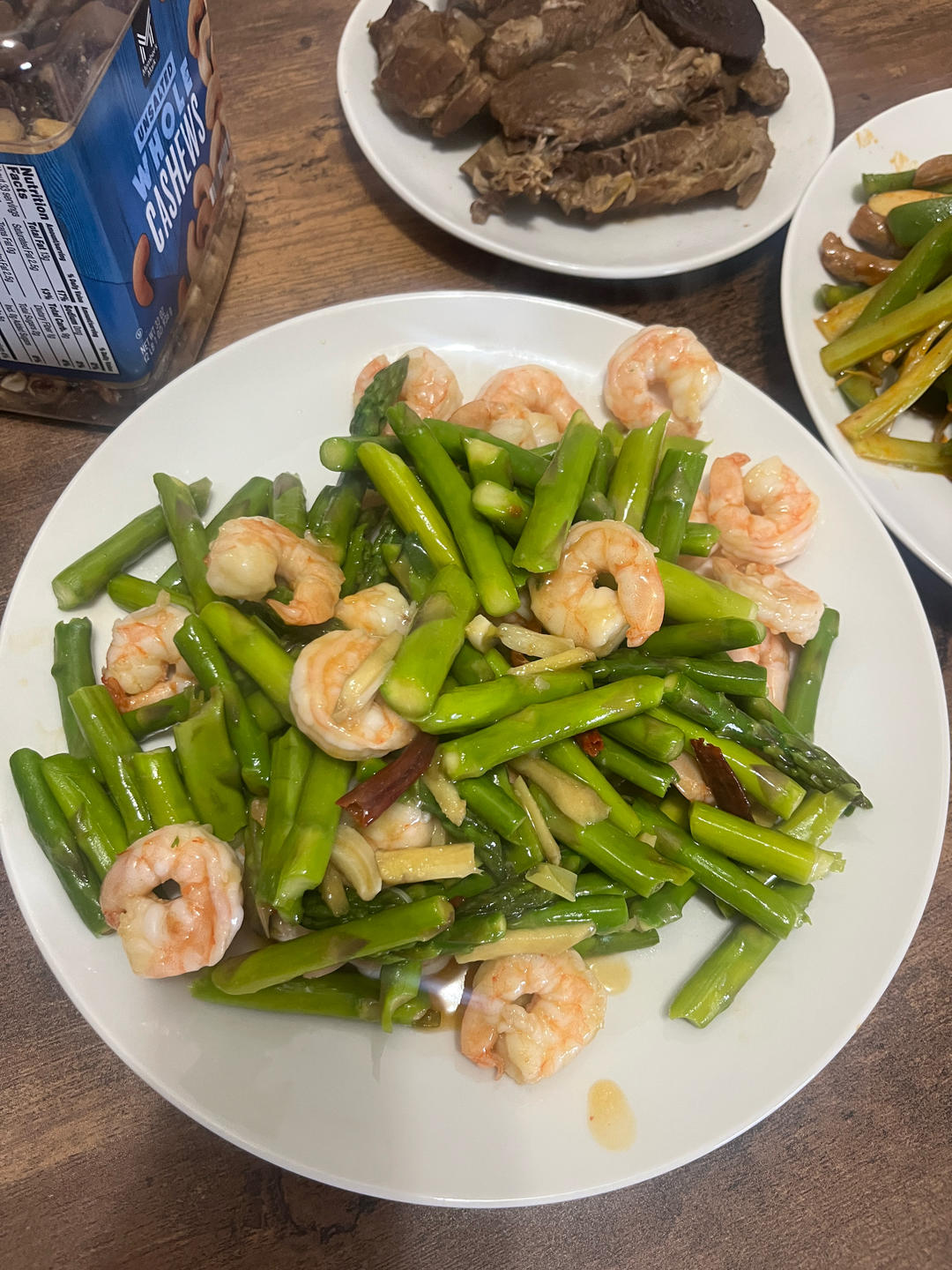 好吃不胖的芦笋虾仁