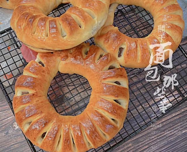 红豆沙面包卷的做法