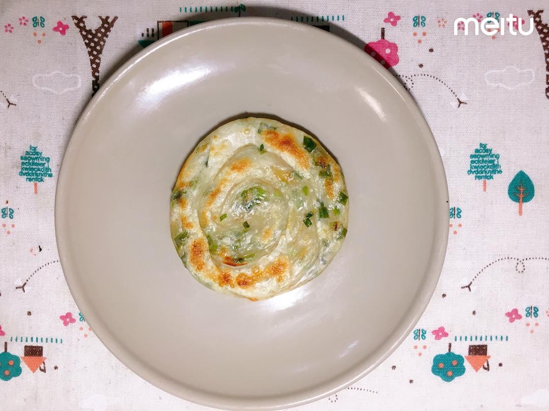 饺子皮葱油饼