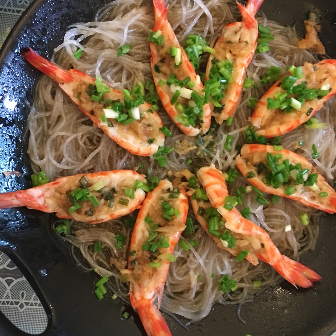 蒜蓉粉丝蒸虾