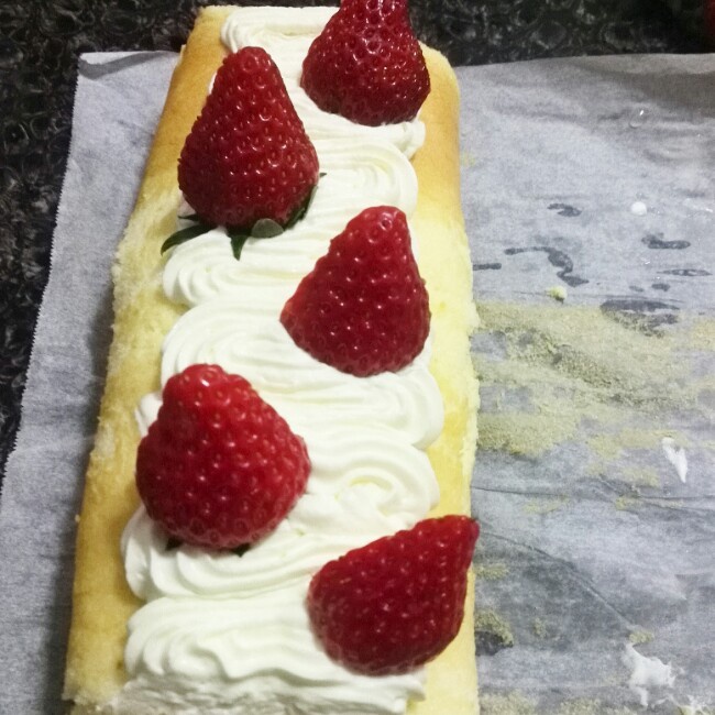 烫面戚风蛋糕卷，平凡，不平淡。