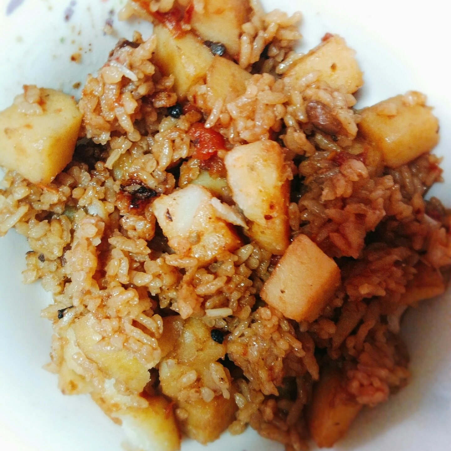土豆焖饭（电饭锅版）