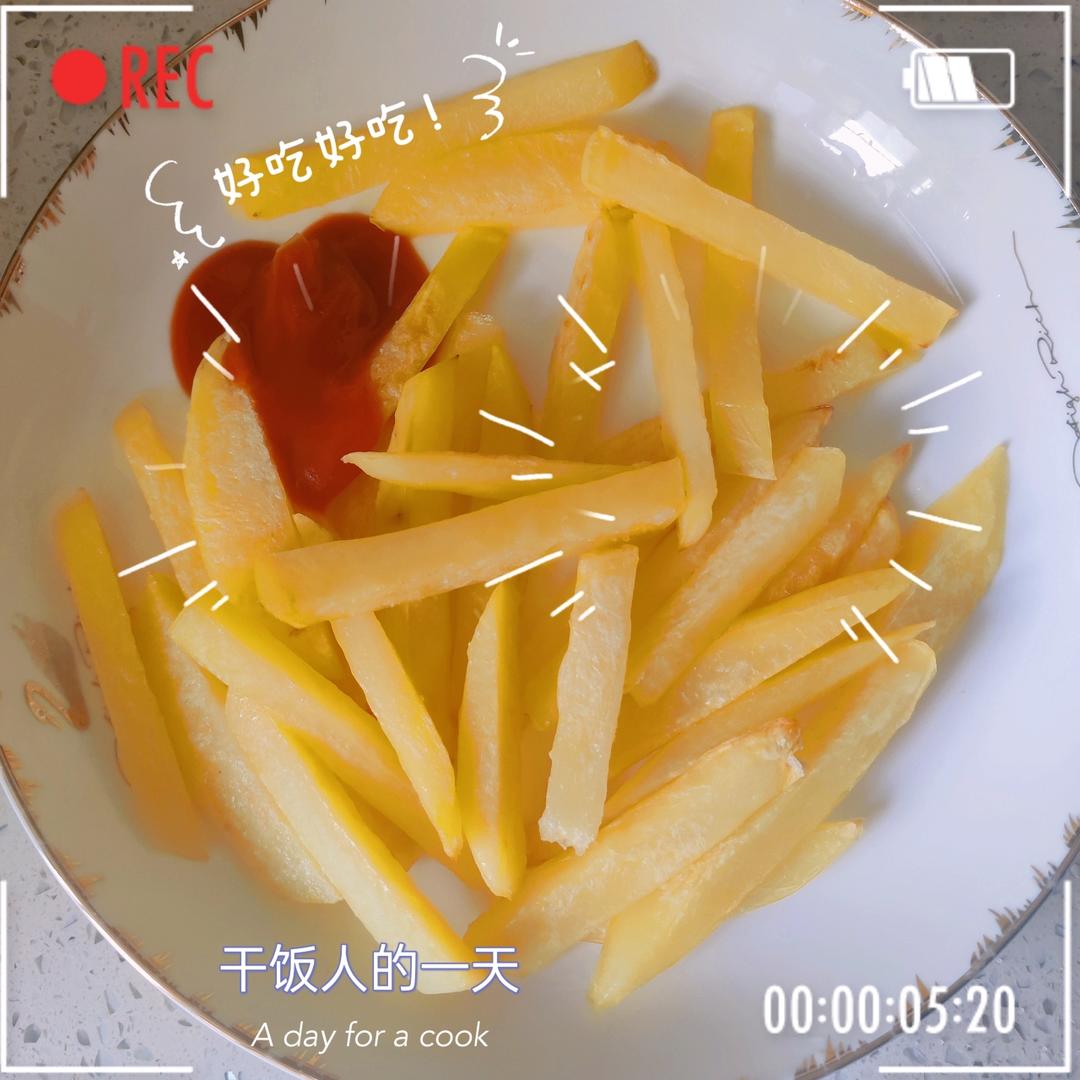 烤箱版薯条